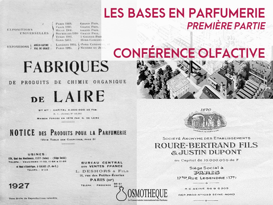 Les Bases en Parfumerie (1ère Partie)