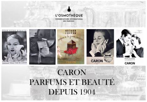 Conférence thématique – Caron, Parfums et Beauté depuis 1904