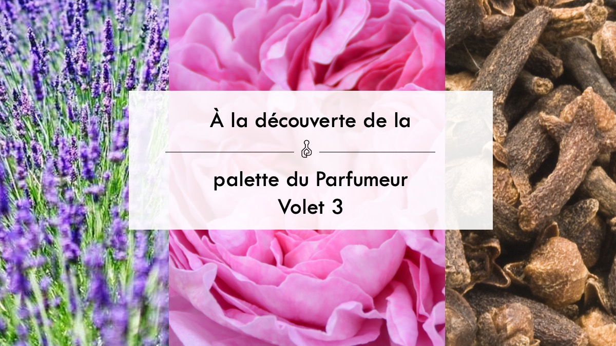 Conférence digitale – La palette du parfumeur Volet 3