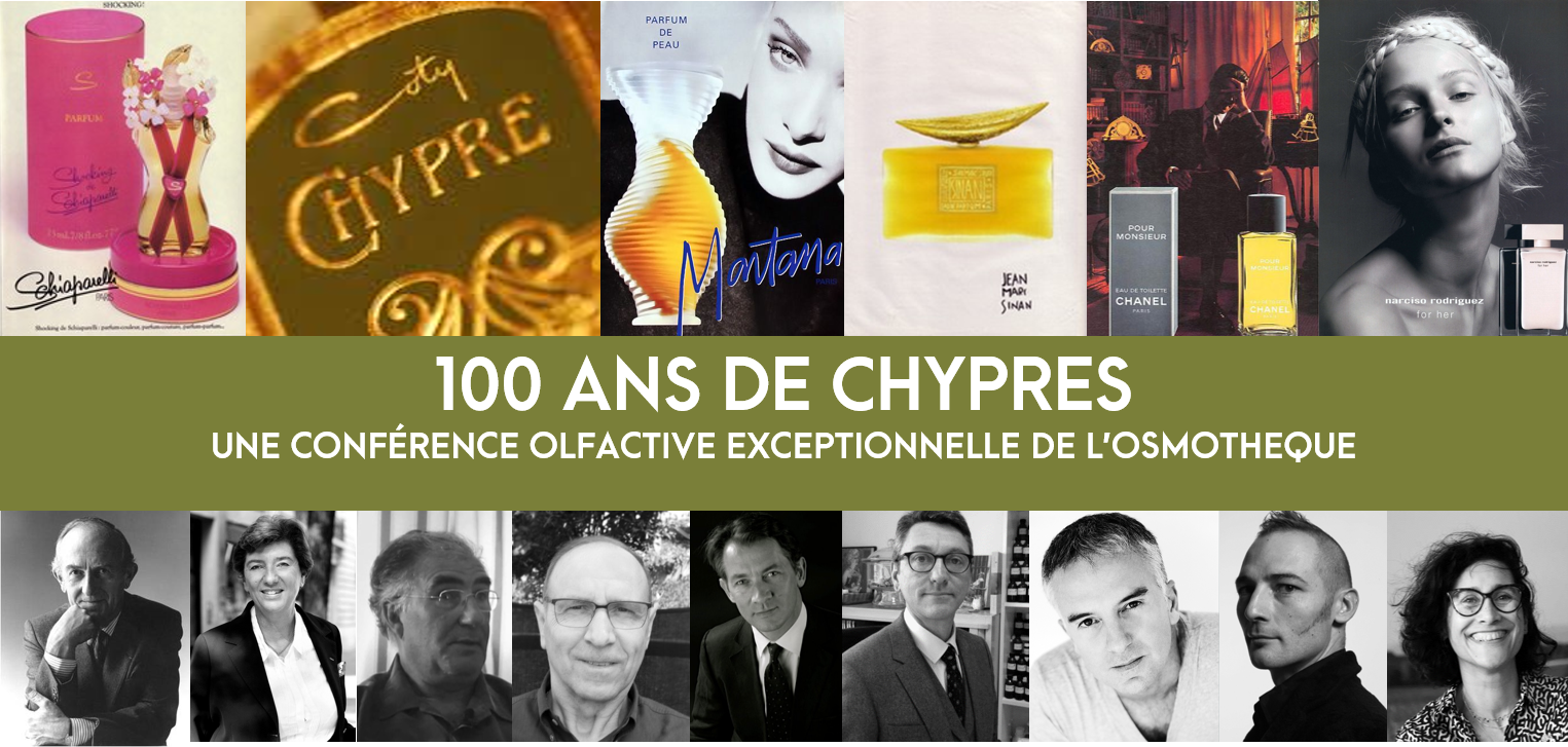 Conférence olfactive exceptionnelle « 100 ans de Chypres »